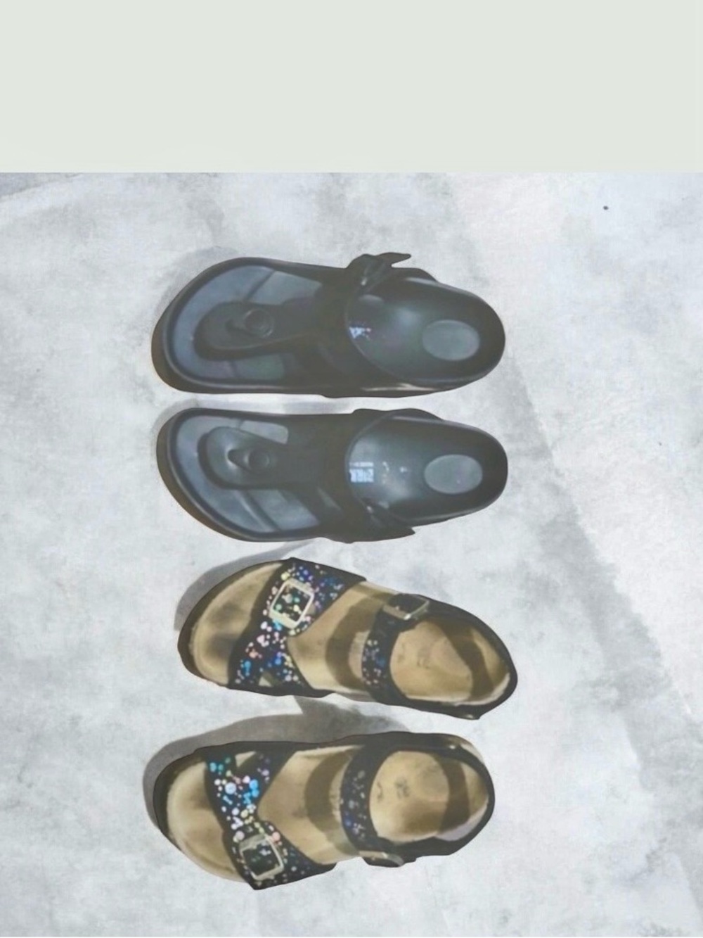 Birkenstock 2 Children Sandals Bundle Size 31
